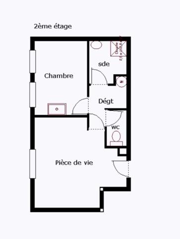 EXCLUSIVITÉ - Appartement à vendre 2 pièces  (29)