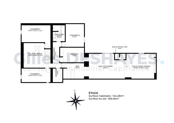 255 m² habitables, Piscine/Pool House
