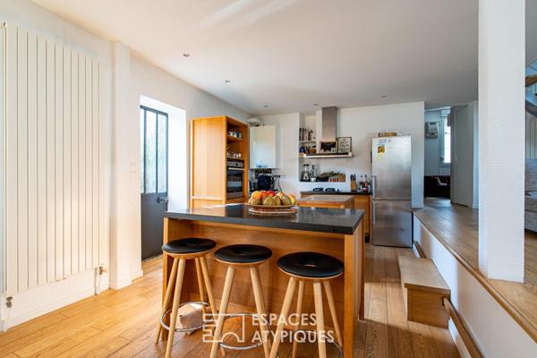 Maison-Atelier avec terrasse et jardin proche Saint Germain