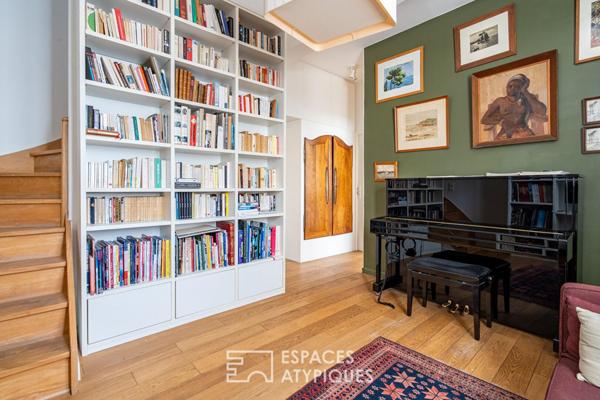 Maison-Atelier avec terrasse et jardin proche Saint Germain