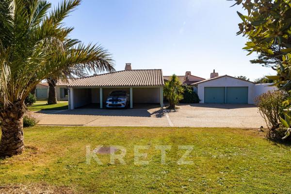 Propriété exceptionnelle en première ligne face à l'océan