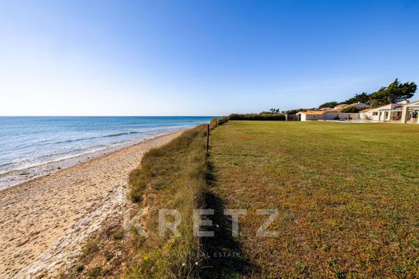 Propriété exceptionnelle en première ligne face à l'océan