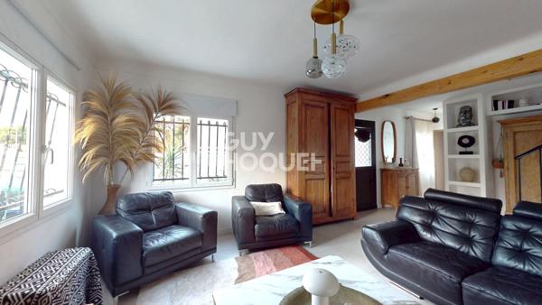 Maison en 4 Faces à 100 m de la plage .