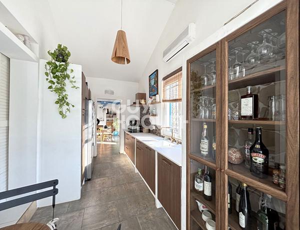 Maison en 4 Faces à 100 m de la plage .