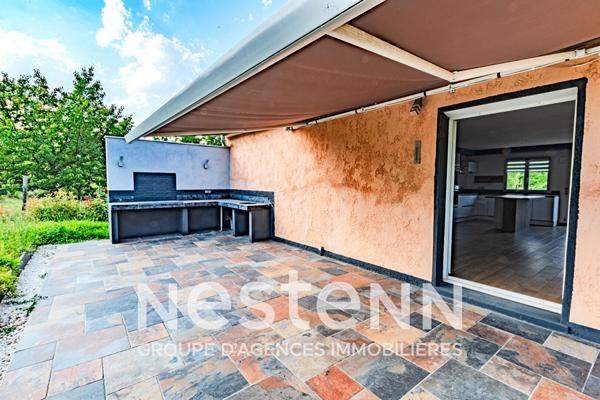 Albi, maison individuelle de plain-pied, 94 m2 habitables sur environ 800 m2 de terrain, proche toutes commodités