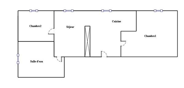 Appartement à vendre 3 pièces 57 m² Les Riceys