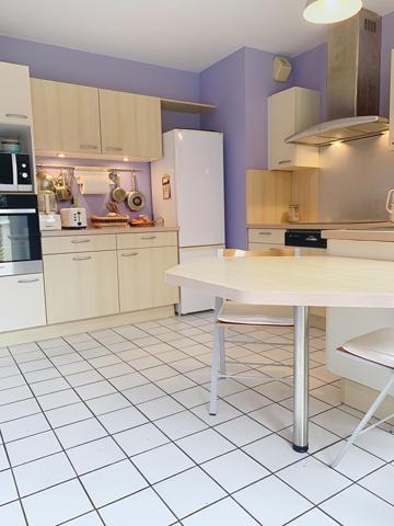 Montbonnot village, appartement expo sud, vue Belledonne, parc arboré.