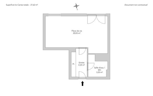 Appartement Paris 17 e - SAUSSURE / PEREIRE
