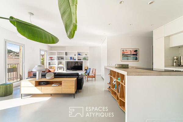 Appartement d’architecte avec vue sur Notre-Dame de la Garde
