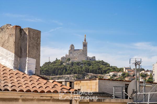Appartement d’architecte avec vue sur Notre-Dame de la Garde