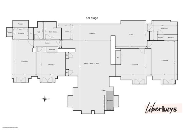 Appartement 5 pièces de 174 m2