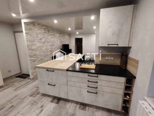 EXCLUSIVITÉ  A SAISIR..Maison rénovée avec dépendance et jardin!