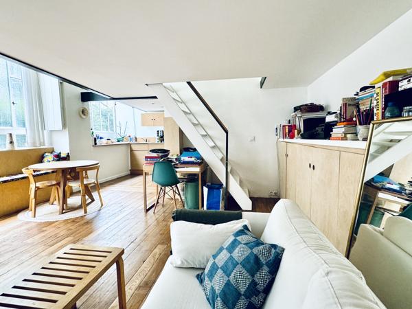 75014 ATELIER D’ARTISTE / LOFT RUE CAMPAGNE PREMIÈRE 62,29 m2