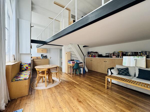 75014 ATELIER D’ARTISTE / LOFT RUE CAMPAGNE PREMIÈRE 62,29 m2