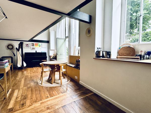 75014 ATELIER D’ARTISTE / LOFT RUE CAMPAGNE PREMIÈRE 62,29 m2