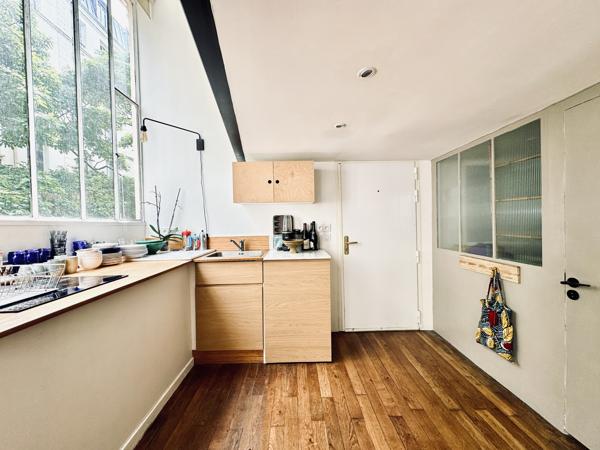 75014 ATELIER D’ARTISTE / LOFT RUE CAMPAGNE PREMIÈRE 62,29 m2