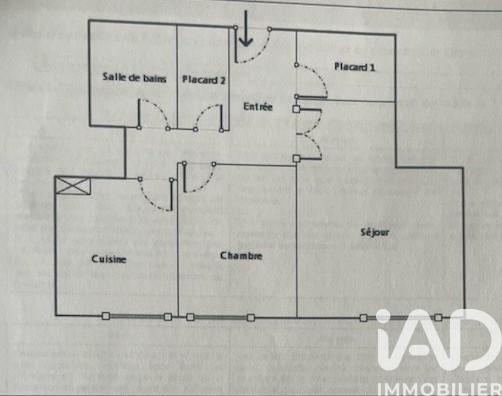 Location appartement 2 pièces 60 m² Nantes