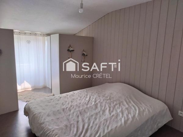 MAISON EN PIERRE DE 170 M²+5CHS+TERRAIN 922 M²+GARAGE