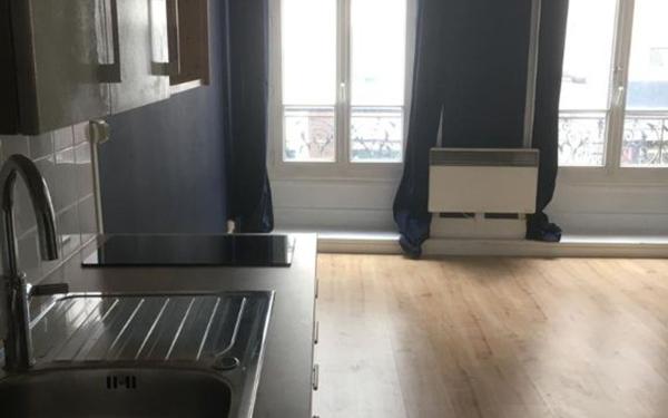 Appartement à louer    1 pièce • 19,02 m2 Paris 18