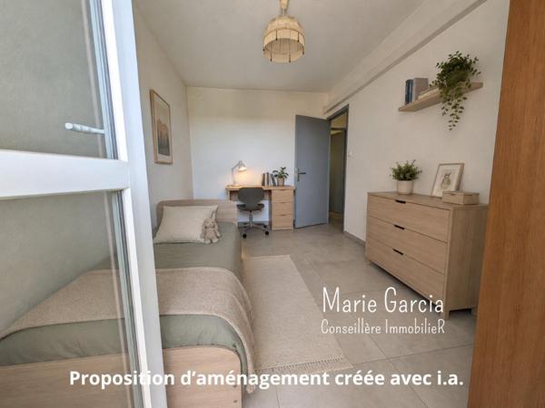 P3/P4 rénové, DPE B, loggia, cave