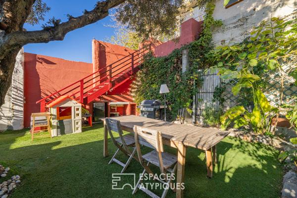 Appartement type maison en copropriété avec Jardin Privatif