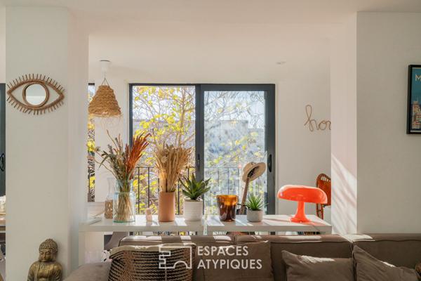 Appartement type maison en copropriété avec Jardin Privatif