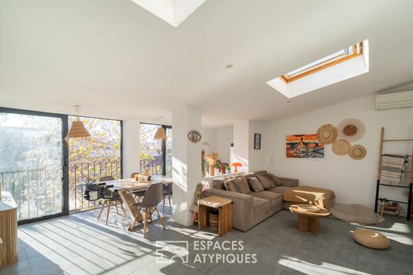 Appartement type maison en copropriété avec Jardin Privatif