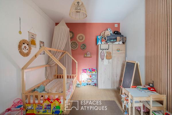 Appartement type maison en copropriété avec Jardin Privatif