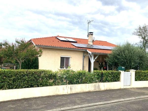 MAISON AVEC SOUS SOL INTEGRAL GARAGE ET TERRAIN