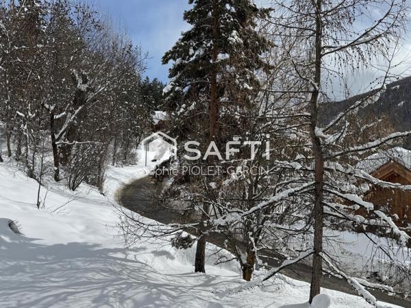 Appartement T2 avec balcon expo sud et cave Serre-Chevalier, la Salle les Alpes
