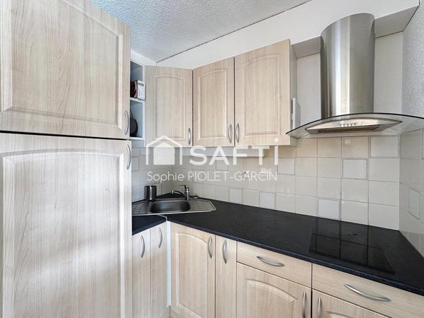 Appartement T2 avec balcon expo sud et cave Serre-Chevalier, la Salle les Alpes