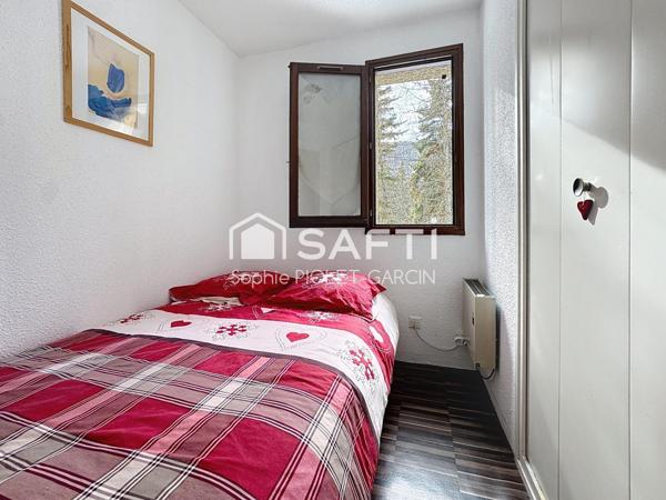 Appartement T2 avec balcon expo sud et cave Serre-Chevalier, la Salle les Alpes