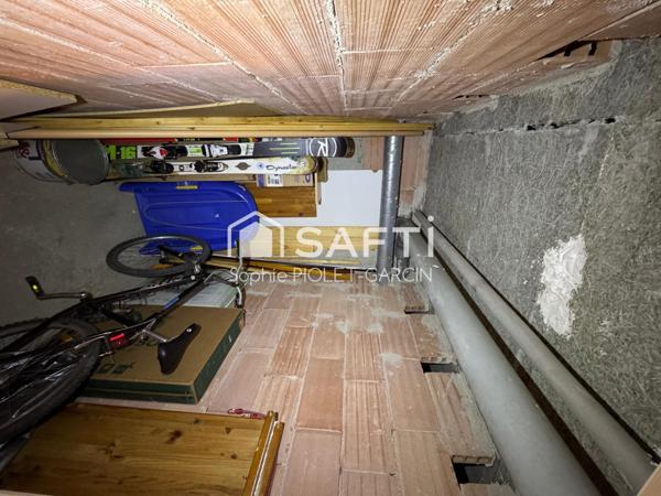 Appartement T2 avec balcon expo sud et cave Serre-Chevalier, la Salle les Alpes