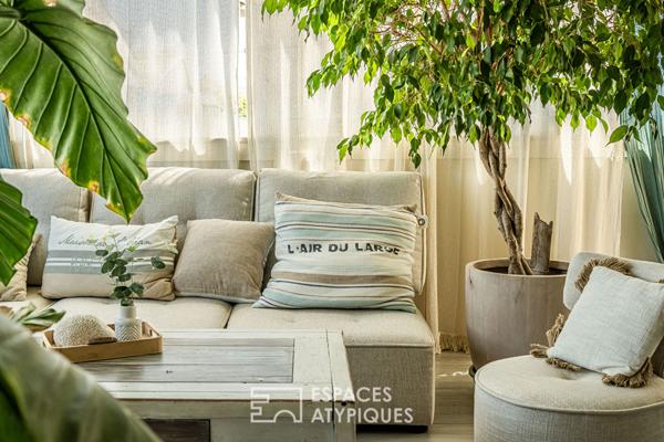 Demeure de charme, plage des chalets à Gruissan Plage – Entre mer et Clape