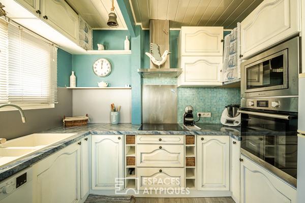 Demeure de charme, plage des chalets à Gruissan Plage – Entre mer et Clape