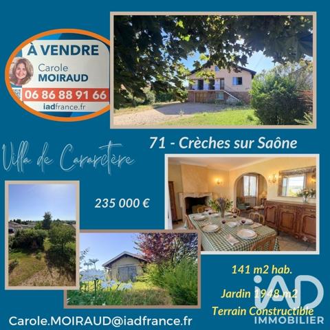 Maison à vendre 5 pièces 141 m² Crêches-sur-Saône