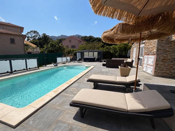 VILLA DE 187 M² AVEC PISCINE ET JACUZZI – LES COLLINES DE BIGUGLIA