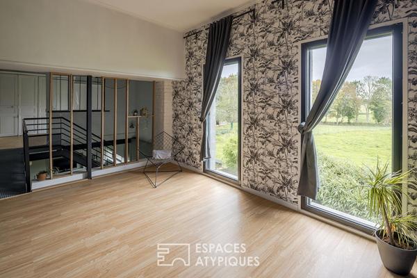 Maison contemporaine esprit loft