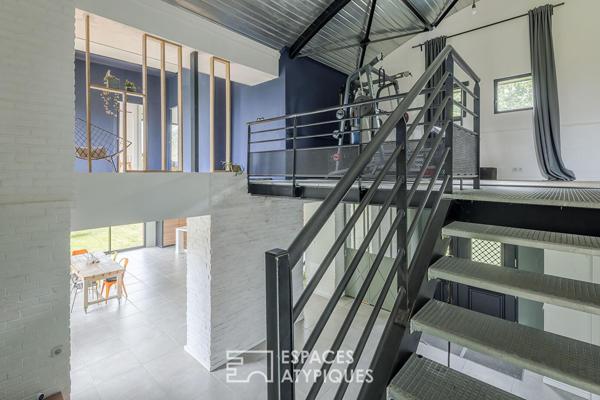 Maison contemporaine esprit loft