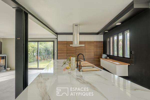 Maison contemporaine esprit loft