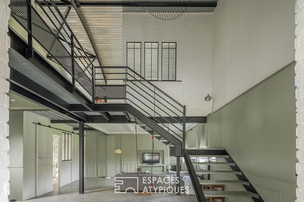 Maison contemporaine esprit loft