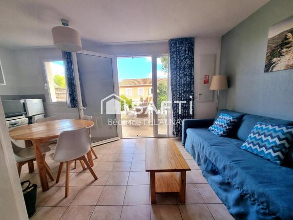 PAVILLON D'ENVIRON 40M2, 2 CHAMBRES, PARKING