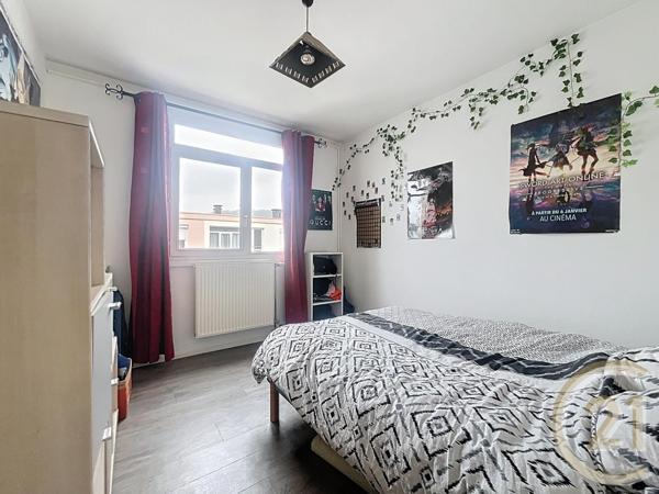 Appartement F3 à vendre  3 pièces - 54,27 m2 DEVILLE LES ROUEN - 76