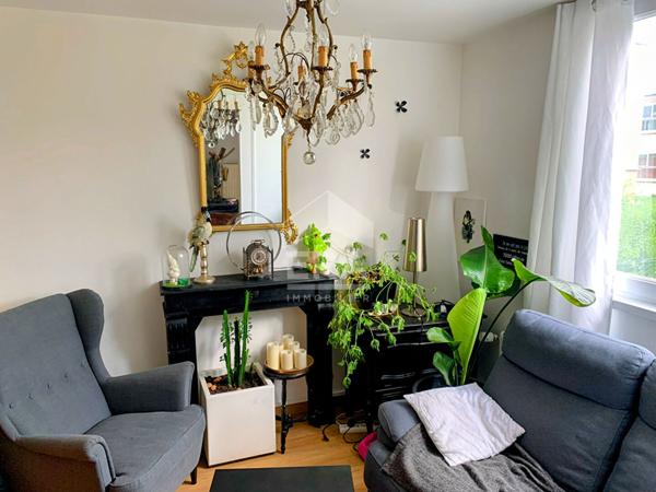 Maison 4 pièces avec grand jardin et garage