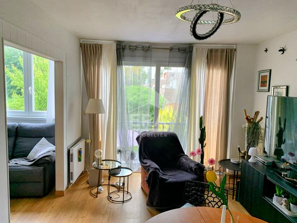 Maison 4 pièces avec grand jardin et garage