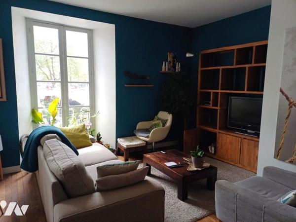 A VENDRE à VANNES (56) face au Port - APPT T5 de 122,66m2 en duplex + garage et cave