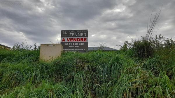 Terrain à Batir à vendre à Vivy dans le Maine-et-Loire (49680), ref : 49076-323
