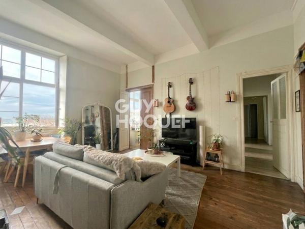 Quartier LA DAURADE / FERMAT - Grand T4 de  97 m2 vue sur Garonne