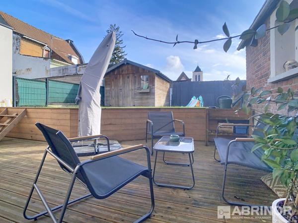 Maison semi individuelle, 3 chambres jardin parking VILLENEUVE D ASCQ