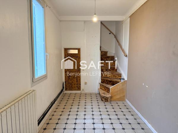 Maison de ville de type 3 avec exterieur